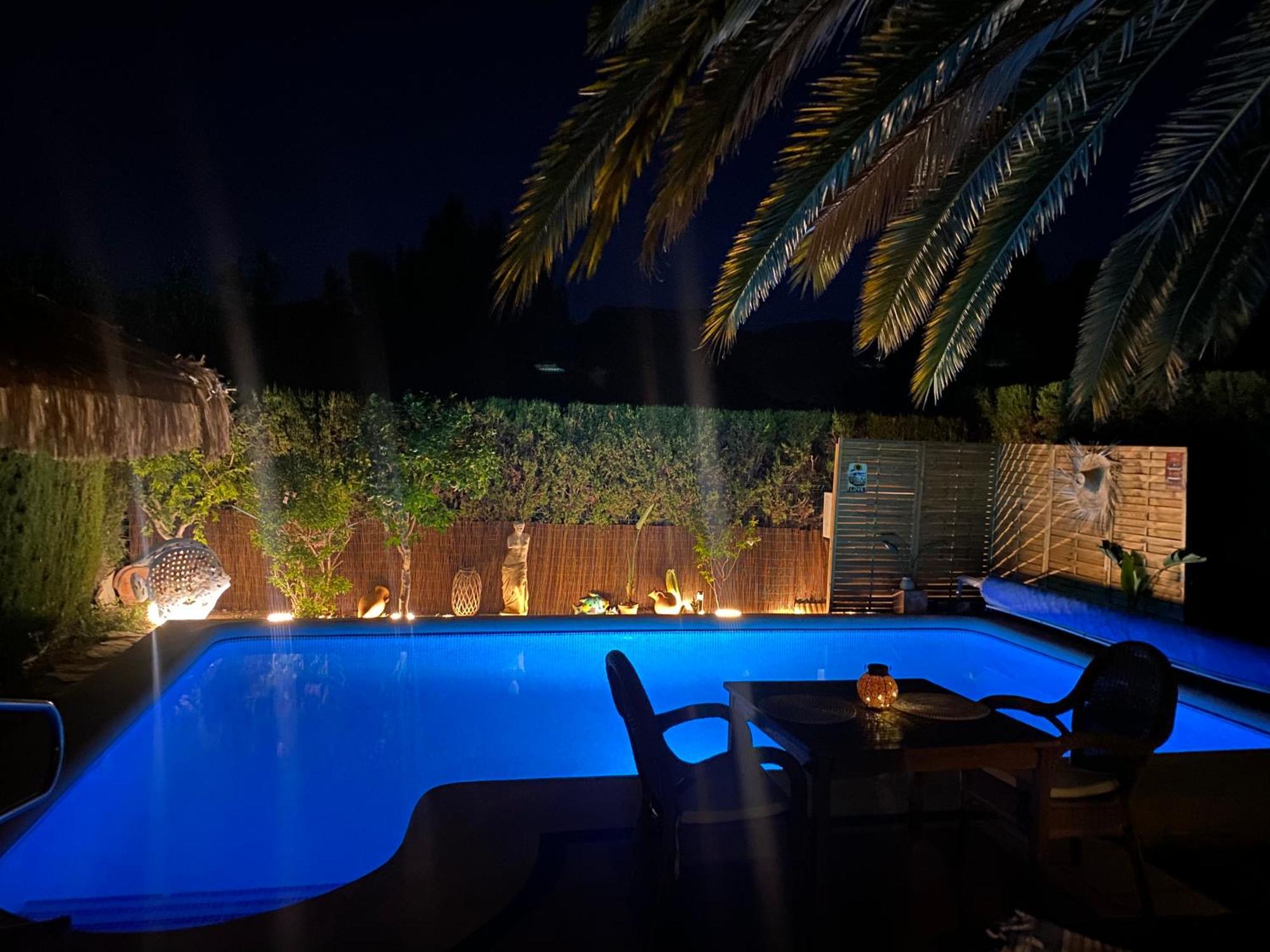 Maison Cosy Au Pied Du Golf Avec Piscine Privee Muntanya la Sella Luaran gambar